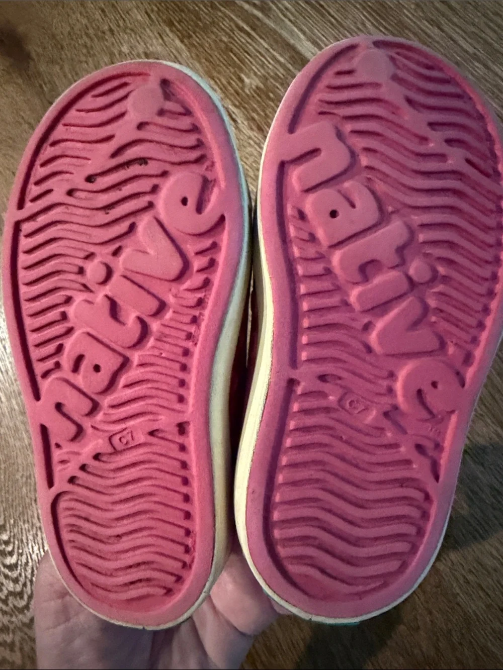 Native Kids Bubblegum Pink Slip-On Water Shoes